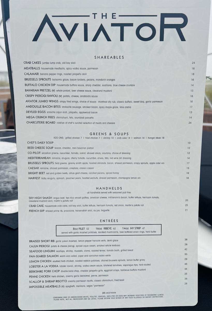 Menu The Aviator Pub & Restaurant-3